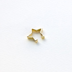 Earcuff cover gold estrella color Dorado perspectiva 1