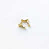 Earcuff cover gold estrella color Dorado perspectiva 1