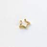 Earcuff cover gold estrella color Dorado perspectiva 2