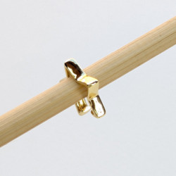 Earcuff cover gold estrella color Dorado perspectiva 3