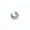 Earcuff cover gold vetas blancos perspectiva 1