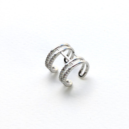Earcuff cover gold resorte blancos perspectiva 1