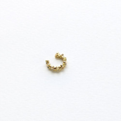 Earcuff cover gold mini corona perspectiva 1