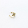 Earcuff cover gold corazón perspectiva 2