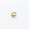 Earcuff cover gold corazón blanco perspectiva 1