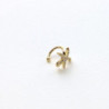 Earcuff cover gold estrella de mar circones blancos perspectiva 1