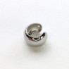 Earcuff cover gold en C 3D liso perspectiva 2