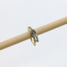 Earcuff cover gold bifurcado circones colores perspectiva 3