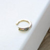 Earcuff cover gold bifurcado circones colores perspectiva 4