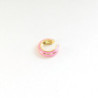 Earcuff vinilo biselado color Rosado perspectiva 1
