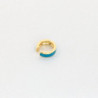 Earcuff vinilo turquesa perspectiva 2