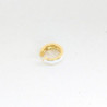 Earcuff sencillo blanco perspectiva 2