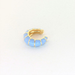 Earcuff biselado lavanda perspectiva 1