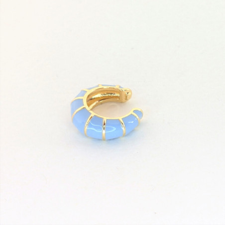 Earcuff biselado lavanda perspectiva 1