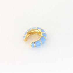 Earcuff biselado lavanda perspectiva 2
