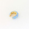 Earcuff biselado lavanda perspectiva 2
