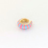 Earcuff vinilo colores fucsia y lavanda perspectiva 1