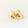 Earcuff colgante gota dorado perspectiva 1