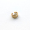 Earcuff cover gold concha color Dorado perspectiva 2