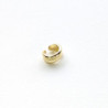 Earcuff cover gold en C biselado perspectiva 1