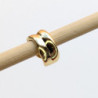 Earcuff cover gold en C biselado perspectiva 3