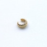 Earcuff cover gold oruga perspectiva 2